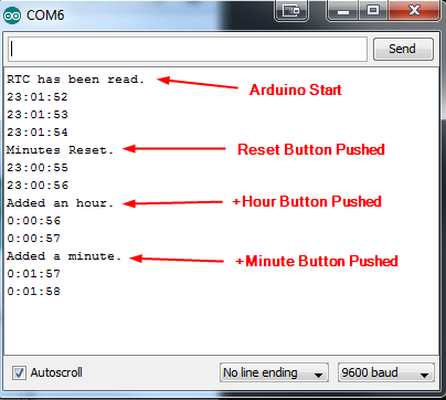 Arduino IDE Serial Monitor