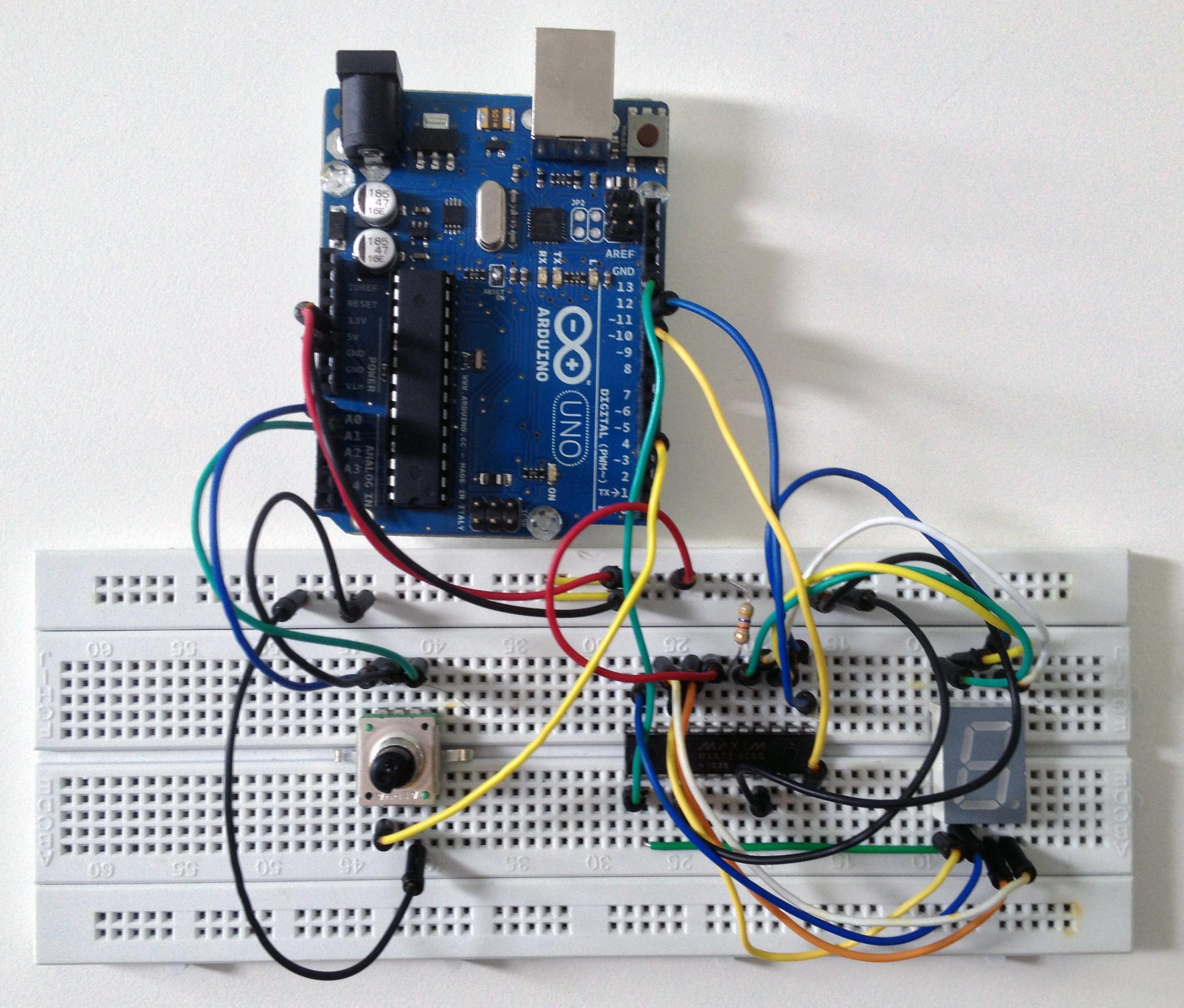 Breadboarded Circuit